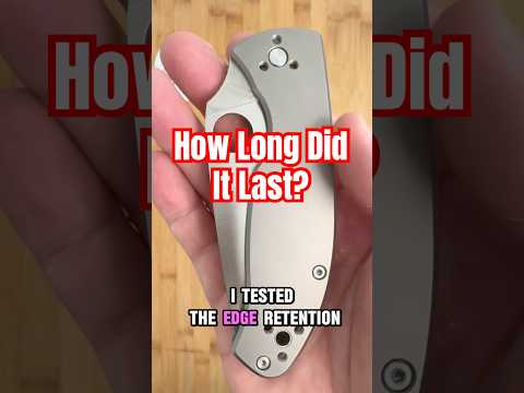 Spyderco Tenacious (C122G) | Knife Review