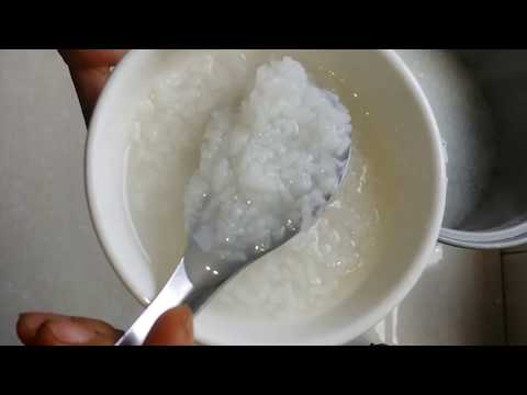 cách nấu cháo hoa, cháo trắng nhanh nhất.