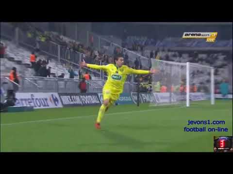 LATE GOALS of Audel & Bedoya (F.C. Nantes) v G. Bordeaux at 113&117 ／ Coupe de France 2015-16 R16