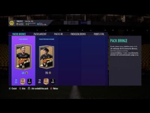 SOLUTION SBC GROSSES AFFICHES DU 26/11/2020 - FIFA 21