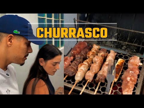 PRIMEIRO CHURRASCO DA CASA NOVA 