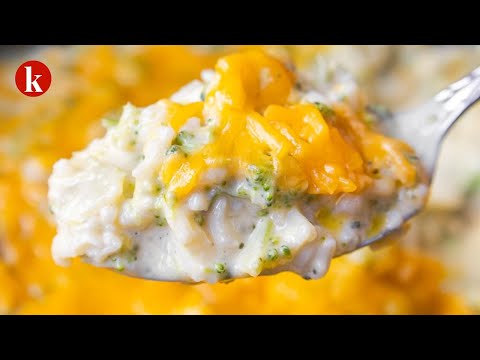 Crockpot Broccoli Rice Casserole Recipe