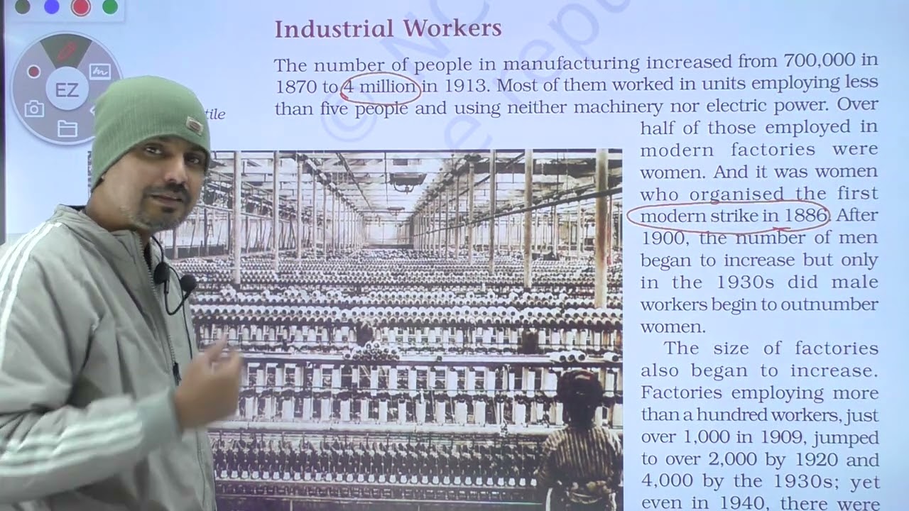 class 11 history || Industrial workers  of japan