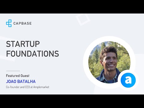 Joao Batalha shares his advice for first time founders | Startup Foundations