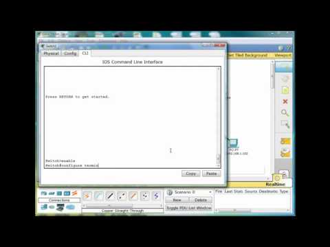 1. Basic Switch and Network Configuration Using Packet Tracer - CCNA