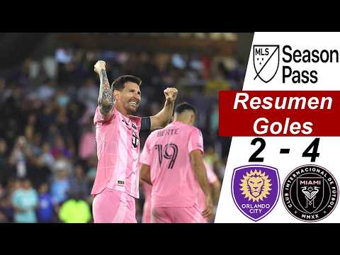 Inter Miami vs Orlando City 4-2 Resumen Y Goles | 🏆 Juega Lionel Messi 🔥 MLS 2026 - Fecha 2 🏆