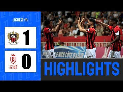 But de Morgan Sanson • OGC Nice vs Reims FC (1-0), Buts et résumés détaillés de Ligue 1-2025