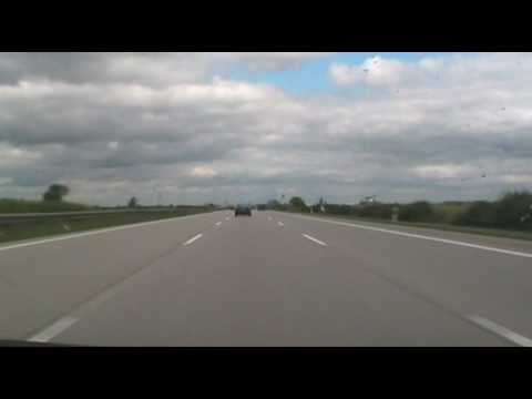 A9 northbound Naumburg - Rippachtal