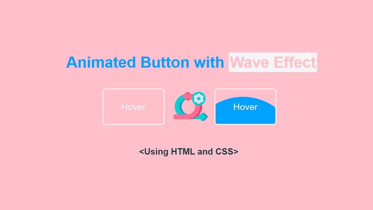 Animated Button with Wave Effects Using Html and CSS | CodeEra