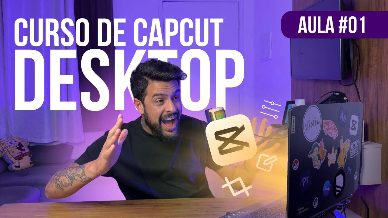 Curso de CAPCUT no PC GRATUITO!