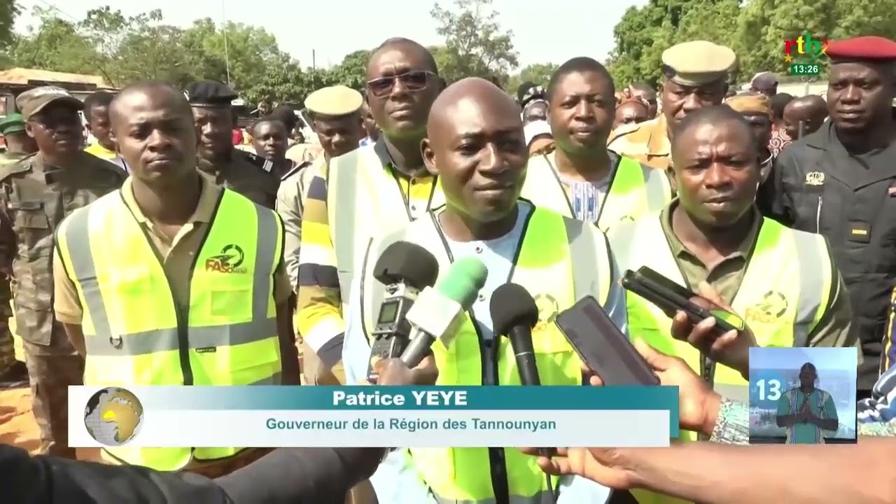Faso Mêbo : le gouverneur de la région des Tannounyan a lancé l’initiative présidentielle à Banfora