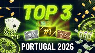 TOP 3 Casinos Online Portugal 2026 (do Pior ao Melhor)