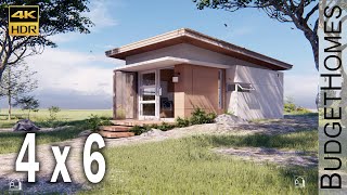 TINYHOUSE | 28sqm SMALL & SIMPLE House Design with Functional Clean Interior