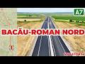 AUTOSTRADA A7 Bacău Roman Nord 42 Km Stadiul Lucrărilor La 17 06 2026 Maraton Nr 14 120 Km