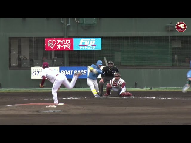【練習試合】低めのボールにうまく対応!! ファイターズ・水野達稀が先制のタイムリーヒット!! 2025年2月11日 東北楽天ゴールデンイーグルス