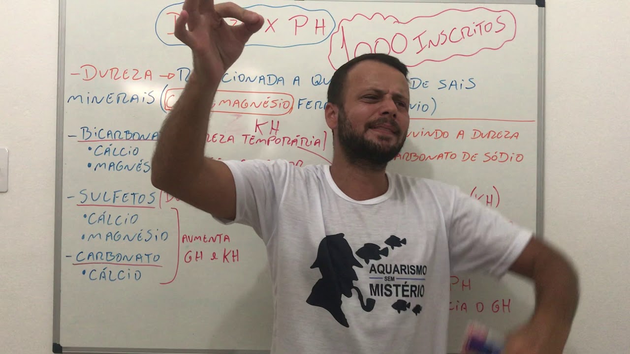 Dureza x ph, vc sabe como eles interagem?🤔🤔