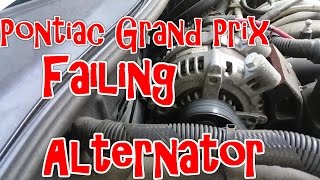 What a failing alternator sounds (and smells) like.