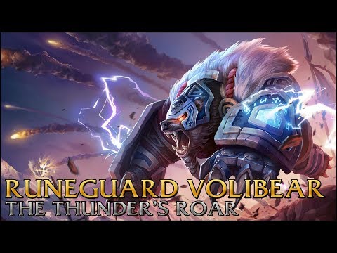 LoL Ranked Match 18 Season 8 Runenwächter Volibear vs Akali 4k UHD