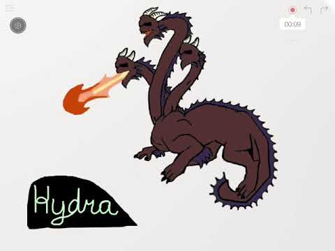 How Hydra died in Greek mythology :: animation