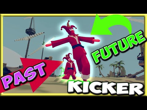 Future & Past Duo! The Kicker & Kickers Child vs Every Faction - TABS Mods Wild West Faction Update