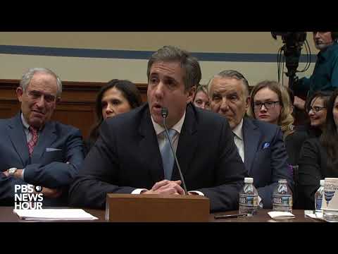 WATCH: Cohen says Trump asked him to threaten people with litigation nearly 500 times over 10 years