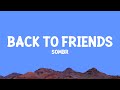 sombr - back to friends (Lyrics)
