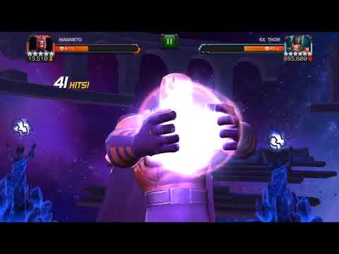 R5 Magneto is pretty good for Abyss Thor (Ragnork), even if it's bugged