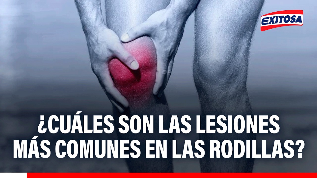 🔴🔵 ¿Cuáles son las lesiones más comunes en las rodillas?