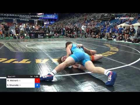195 Lbs Rnd Of 32 Matthew Weinert Washington Vs Seth Shumate Ohio