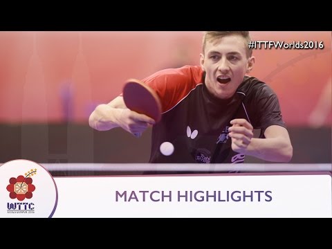 2016 World Championships Highlights: Liam Pitchford vs Wang Zengyi