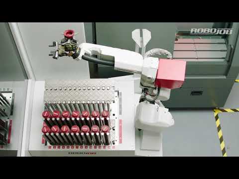 Automate your CNC lathe with the RoboJob Turn-Assist
