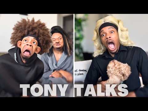 TONY TALKS FUNNY SKITS COMPILATION || Part 3 || TRY NOT TO LAUGH WATCHING SKITS