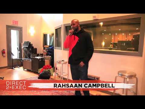 Rahsaan Campbell Performs at Direct 2 Exec NYC 3/10/18 - Columbia Records