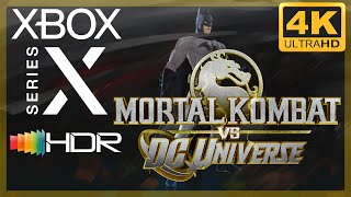 [4K/HDR] Mortal Kombat vs. DC Universe / Xbox Series X Gameplay