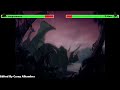 Fantasia 1940 Dinosaur Battle With Healthbars