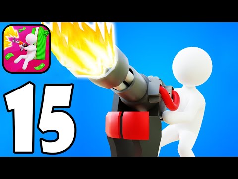 Base Defense! - Gameplay  Walkthrough Base Level 15 Defeat Zombie Bosses  (Android,iOS)