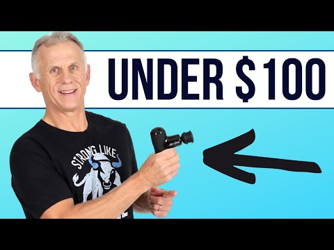 BOB AND BRAD Q2 Mini Massage Gun, Pocket-Sized Deep Tissue Massager Gun, Portable Percussion Muscle Massager Gun, Ultra Small & Quiet Muscle Massage Gun for Muscle Recovery with Carry Case video review thumbnail