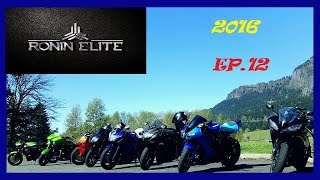 2016 Ep.12 FZ6R Group Ride Columbia River Gorge Part 1/3