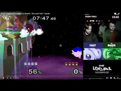 KirbyKaze Coaching Session with Maher - Marth vs Jigglypuff Edgeguarding, Sharking, Recoveries