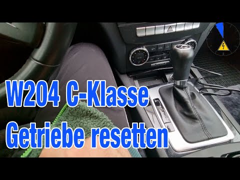 Mercedes C Class W204 gearbox reset reset shift points 7G Tronic 5G