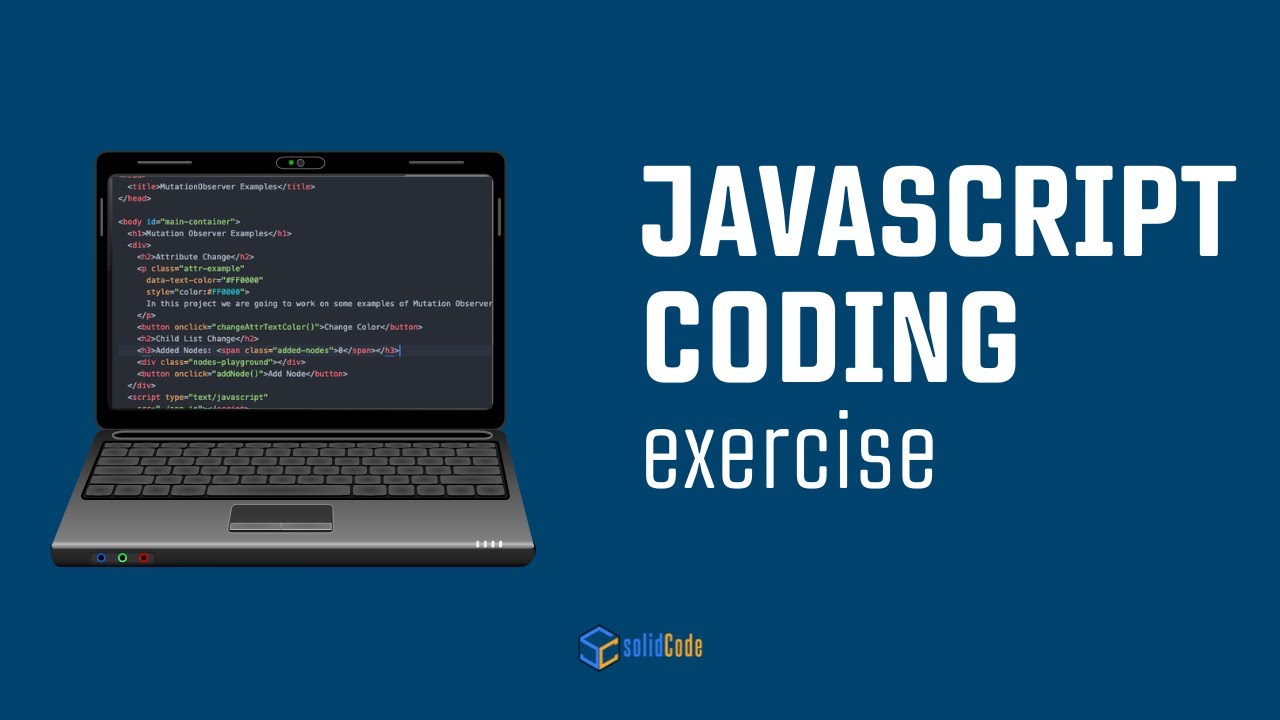 JavaScript coding exercise