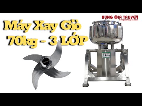 MÁY XAY GIÒ CÔNG NGHIỆP 70KG/MẺ | HÙNG GIA TRUYỀN