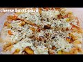Cheese Burst Pizza Recipe No Yeast And No Oven Cheese Pizza Veg Pizza Recipe Cheese Pizza
