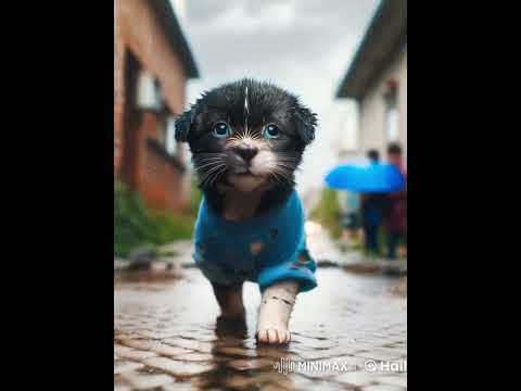 Little Puppy Losing Home and Walking Alone  #cat #animalsrescuer #cuteanimal