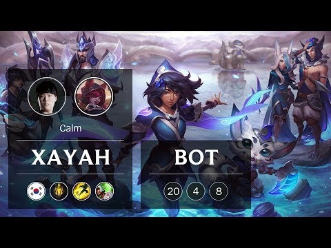 Xayah ADC vs Tristana - KR Challenger Patch 9.1