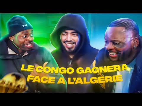 LES TENSIONS MONTENT ENTRE LES CONGOLAIS ET ALGERIENS AVANT LE MATCH ( ft ZEPECK ET NOAH LUNSI )