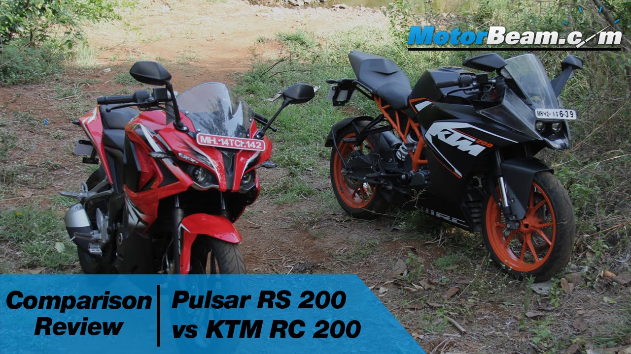 Pulsar RS 200 vs KTM RC 200 - Comparison Review | MotorBeam