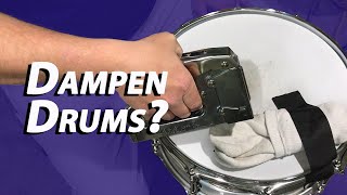 Video thumbnail for 15 Drum Dampening Options - DIY or BUY by Rhythm Notes