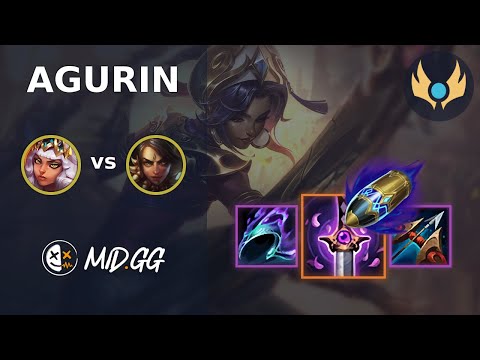 MID.GG: [ agurin ] Qiyana JUNGLE vs Nidalee | EUW CHALLENGER | LOL Season 2025