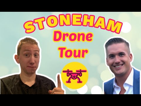Drone Tour of Stoneham MA- Explore This Cute Town!